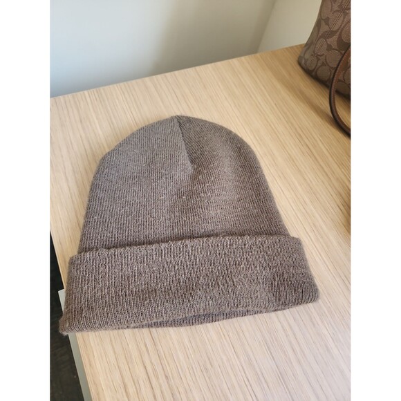 Carhartt Brown Beanie Winter Ski Cap Hat One Size - Picture 2 of 4